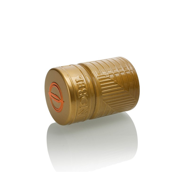 33*47mm Yellow Aluminum-Plastic Spirits Bottle Cap