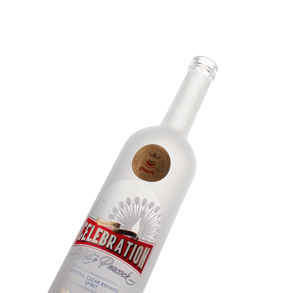 750ml Frosted Vodka Bottle 750ml Frosted Vodka Bottle