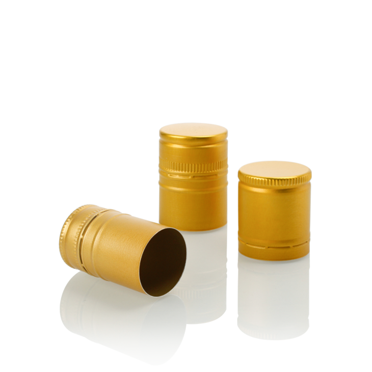 Pure Gold 30*44mm Aluminum Cap high quality