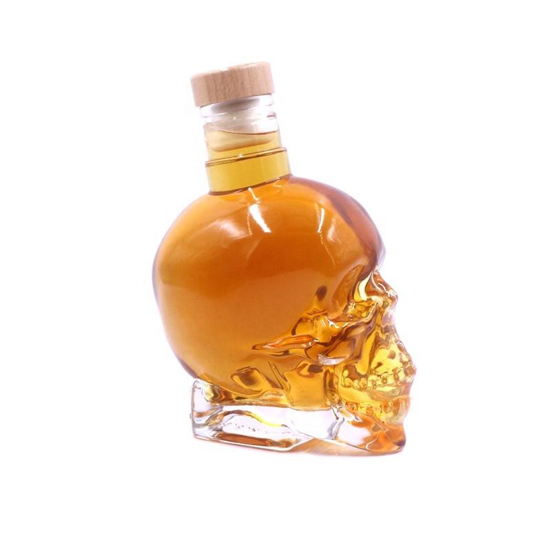 crystal skull glass bottle product-1-1