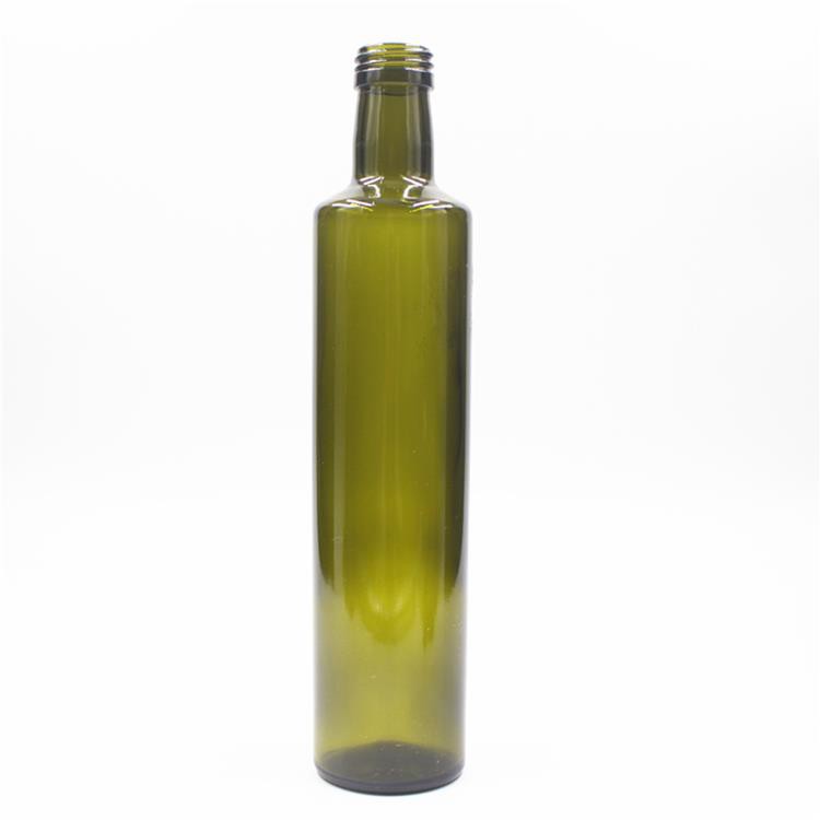 Dark Green Olive Oil Glass Bottle Dark Green Olive Oil Glass Bottle