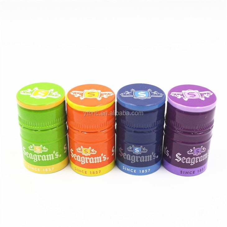 30X44mm Aluminum ROPP Cap With PE Liner, ROPP, Roll on pifer proof cap 30X44mm Aluminum ROPP Cap With PE Liner, ROPP, Roll on pifer proof cap